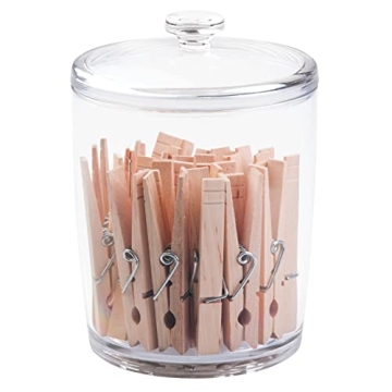 mDesign Laundry Storage Jars for Detergent & Essentials 3 Pack