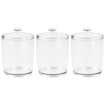 mDesign Laundry Storage Jars for Detergent & Essentials 3 Pack