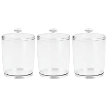 mDesign Laundry Storage Jars for Detergent & Essentials 3 Pack