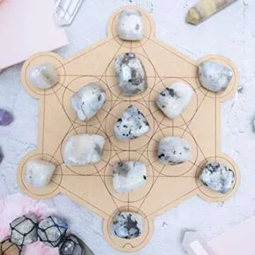 Rainbow Moonstone Tumbled Stones | Healing Crystals 1lb