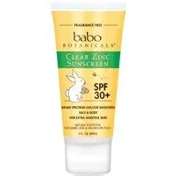 Babo Botanicals Clear Zinc Sunscreen SPF 30 Pack of 2