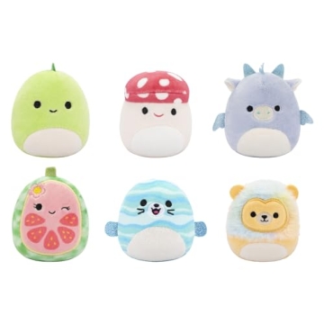 Squishmallows Micromallows 6-Pack – Adorable Mini Plushies
