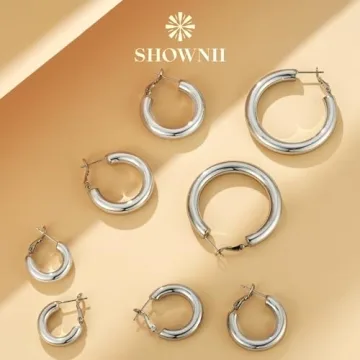 Shop SHOWNII Gold Hoop Earrings for Every Occasion