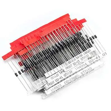 Chanzon 200pc Diode Set for Arduino DIY Projects