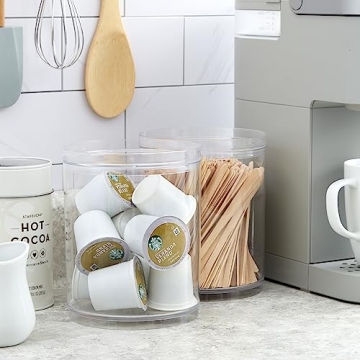 STORi Bella Scrunchie Holder Stackable Clear Storage