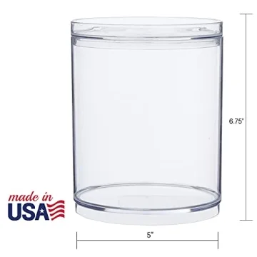 STORi Bella Scrunchie Holder Stackable Clear Storage