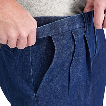 Haggar Classic Fit Denim Trousers for Men