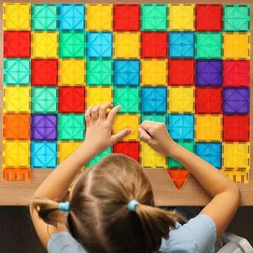 SOGAME Magnetic Tiles, 100PCS Magnetic Building Blocks