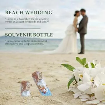 JIUYUE Bottles with Corks,Glass Bottle,Glass Bottle with Cork,Mini Glass Bottles,Test Tube Jars.(0.17 Oz,10 Pcs)