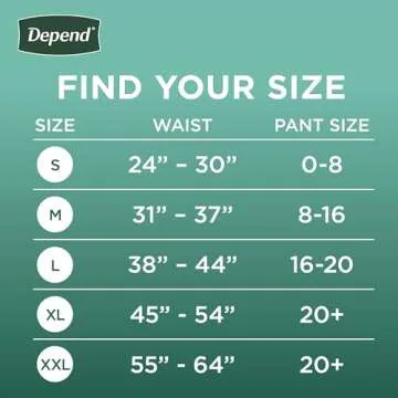 Depend Fresh Protection Adult Incontinence & Postpartum Bladder Leak Underwear for Women, Disposable...
