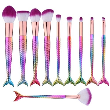 Unicorn Makeup Brush Set Perfect for Blending and Gifting