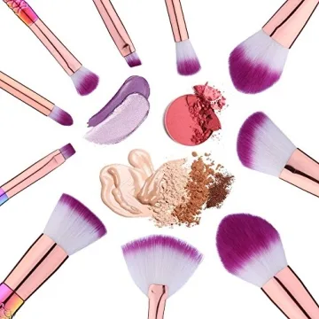 Unicorn Makeup Brush Set Perfect for Blending and Gifting