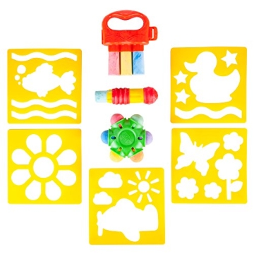 Creative Kids Sidewalk Chalk Art Set for Boys & Girls