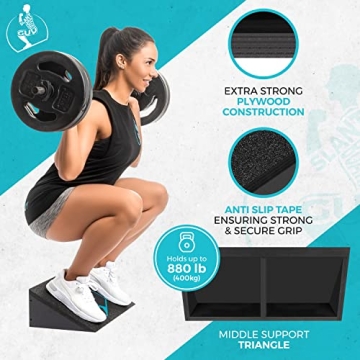 Professional Slant Board for Knee Rehabilitation and Workouts