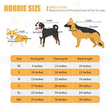 Dog Hoodie Security Dog Sweater Soft Brushed Fleece Dog Clothes Dog Hoodie Sweatshirt with Pocket Dog Sweaters for Large Dogs(XL)