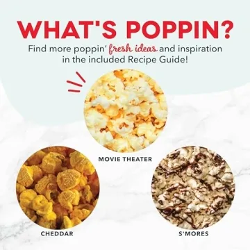 DASH Hot Air Popcorn Popper for Movie Nights