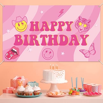 Vibrant Happy Birthday Backdrop for Unforgettable Celebrations