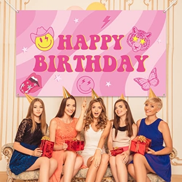 Vibrant Happy Birthday Backdrop for Unforgettable Celebrations