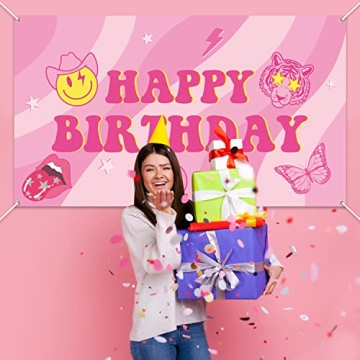 Vibrant Happy Birthday Backdrop for Unforgettable Celebrations