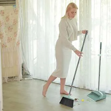 Broom and Dustpan Set for Efficient Home Cleaning