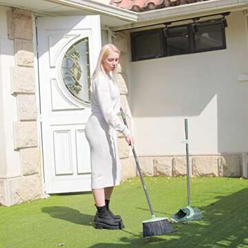 Broom and Dustpan Set for Efficient Home Cleaning