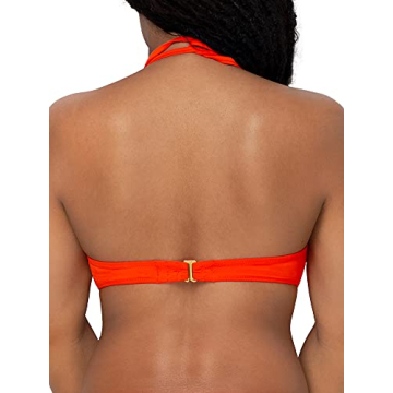 Smart & Sexy Swim Secret Halter Bikini Top for Women