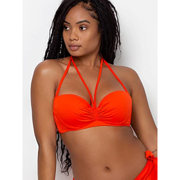 Smart & Sexy Swim Secret Halter Bikini Top for Women