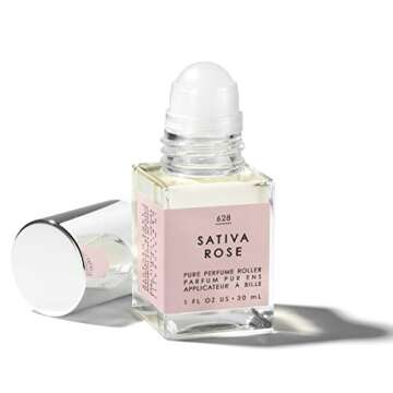 Le Monde Gourmand Sativa Rose Perfume Oil - 1 fl oz (30ml) - Flora, Musk, Amber Floral Notes