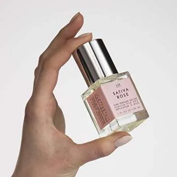 Le Monde Gourmand Sativa Rose Perfume Oil - 1 fl oz (30ml) - Flora, Musk, Amber Floral Notes