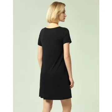 GYS Women's Soft Comfy Nightgown Viscose Dress