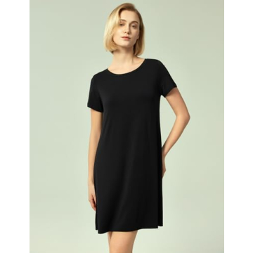 GYS Women's Soft Comfy Nightgown Viscose Dress