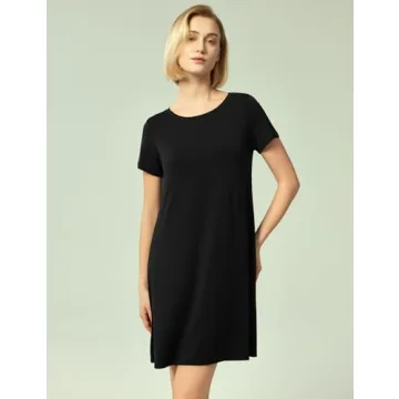 GYS Women's Soft Comfy Nightgown Viscose Dress