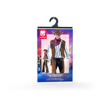 Smiffys Men's Fringe Cowboy Costume, Stylish Western Wear