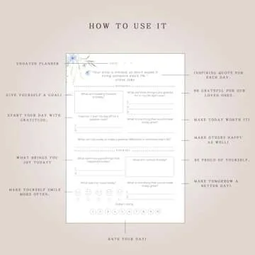 Gratitude Journal for Women Five Minutes a Day