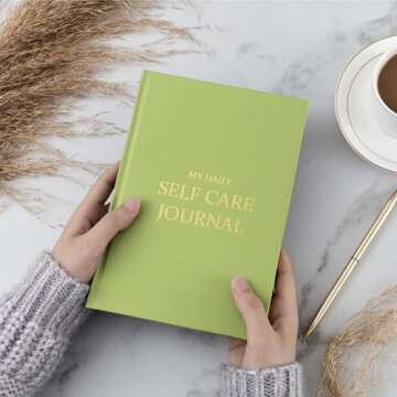 Gratitude journal for women Five Minutes a Day Manifestation journal with prompts A5 size Foil stamped edges Rich inside page program Self care journal Daily gratitude journal notebook