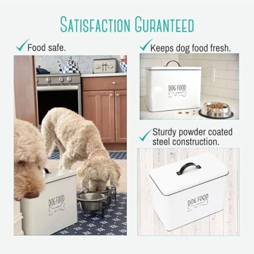 OUTSHINE Farmhouse Dog Food Storage Container | Stylish & Functional
