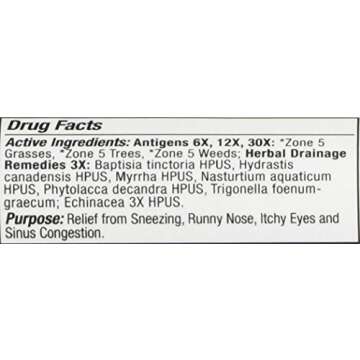 Natural Allergy Relief - PROGENA Allergena Zone 5 - 2 FL Ounce