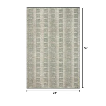 Loloi Angela Rose Colton Collection Ivory/Sage Accent Rug