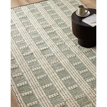 Loloi Angela Rose Colton Collection Ivory/Sage Accent Rug