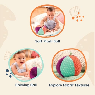 Buy B. baby Plush Sensory Ball for Babies with Chime