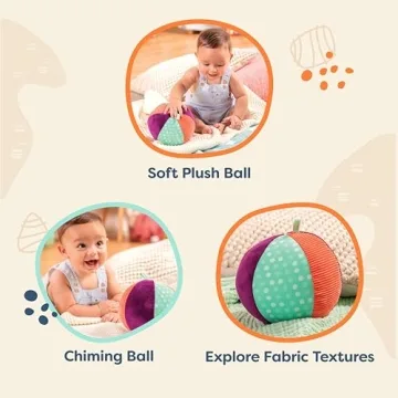 Buy B. baby Plush Sensory Ball for Babies with Chime