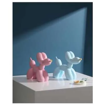 GXMRHWY Adorable Resin Dog Figurine for Home Decor