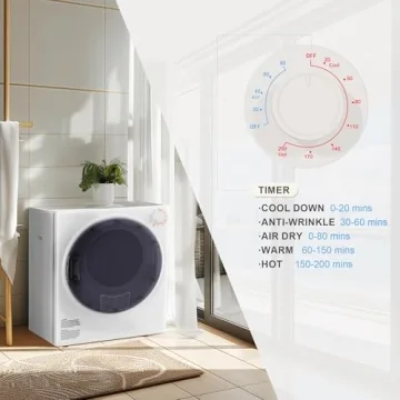 Elevon 800W Portable Clothes Dryer for Small Spaces