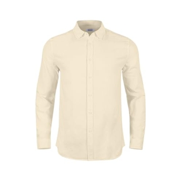 Men's Cotton Linen Casual Long Sleeve Shirt