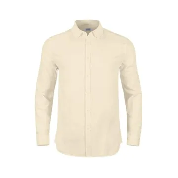 Men's Cotton Linen Casual Long Sleeve Shirt
