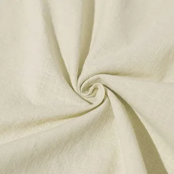 Men's Cotton Linen Casual Long Sleeve Shirt