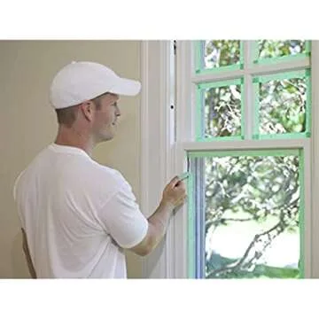 Painter's Mate Green 8-Day Painting Tape, 0.94-Inch by 60-Yard, 6-Pack of Rolls (668840)