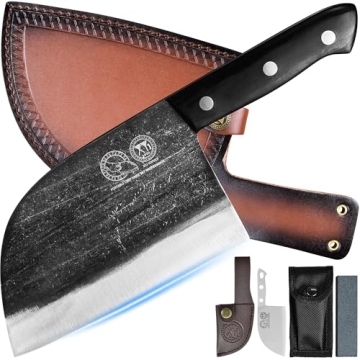 XYJ 6.7-Inch Serbian Chef's Knife - Premium Cleaver