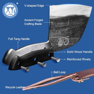 XYJ 6.7-Inch Serbian Chef's Knife - Premium Cleaver