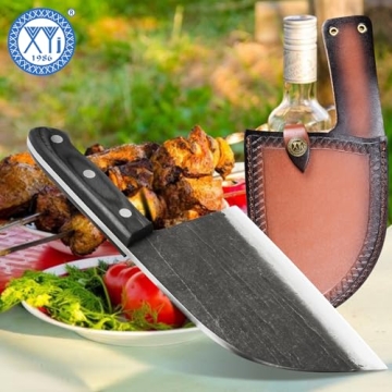 XYJ 6.7-Inch Serbian Chef's Knife - Premium Cleaver